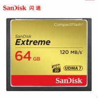 Sandisk闪迪64G CF卡800X 120M/S