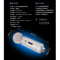 ISK BM-5000电容麦克风电脑K歌专业录音