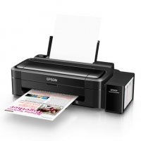 爱普生L130 彩色单功能喷墨连供打印机 照片学生家用办公商用小型