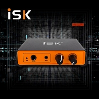 ISK UK400KX外置USB笔记本一体机电脑声卡唱歌歌喊麦主播