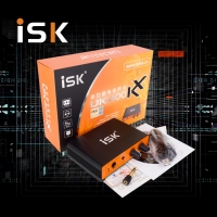 ISK UK400KX外置USB笔记本一体机电脑声卡唱歌歌喊麦主播
