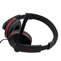 Salar/声籁 A500头戴式电脑 pc耳麦带麦克风重低音 音乐游戏耳机