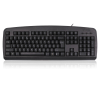 双飞燕KB-8 有线游戏键盘 PS2防水键盘