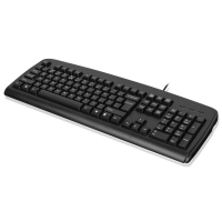 双飞燕KB-8 有线游戏键盘 PS2防水键盘