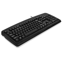 双飞燕KB-8 有线游戏键盘 PS2防水笔记本台式机电脑键盘办公网吧