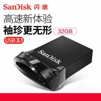 闪迪 CZ430 32G 高速酷豆 USB3.1盘 加密车载优盘 加密U盘