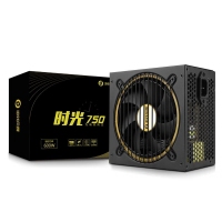 先马出品 时光750 额定600W电源台式机智能静音主机电源600W