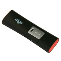 Aigo/爱国者L8202商务U盘32G 写保护开关优盘防病毒带指示灯 黑色