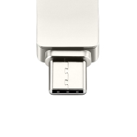 爱国者U盘 U350 64G手机电脑双用优盘TYPE-C优盘金属USB3.0