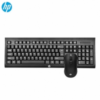 HP/惠普km100套件 有线键盘鼠标台式机笔记本电脑游戏办公防水键鼠套件