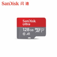 闪迪tf卡A1 128g （红灰） 140M/S高速手机内存卡