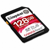 金士顿SD卡128G SDR2 300M/260M V90 8K 存储卡高端单反相机内存卡