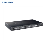 TP-LINK TL-SG2048 48口全千兆WEB网管交换机 企业网络监控分线器