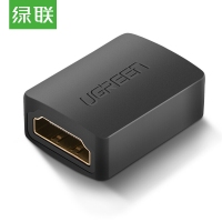 绿联20107（UGREEN）HDMI延长器转接头 母对母高清连接头2.0版 2...