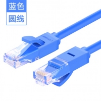 绿联11204蓝色5米 网线家用高速千兆六类室外网络宽带双绞线路由器