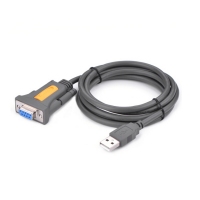 绿联 20201 USB转RS232串口转接线 9针串口线USB转DB9公对母1.5米