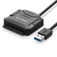 绿联20231 USB3.0转SATA 2.5 3.5硬盘转接线 易驱线2023...