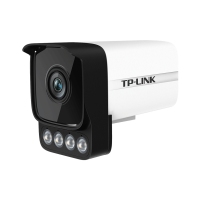 TP-LINK普联 TL-IPC544H-W8 400万智能全彩枪机网络摄像机D...