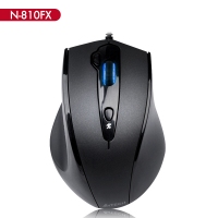 双飞燕N-810FXS 光电无声USB有线大鼠标笔记本电脑商务办公家用游戏