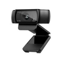 罗技C920e 1080P 1500万像素 78° 高清网络摄像头带麦克风话筒一体室内家用
