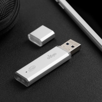 Aigo/爱国者U盘 U320-128GB 商务办公优盘 高速USB3.0随身盘