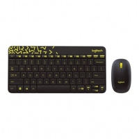 罗技MK240（黑）无线迷你键鼠套装 笔记本USB键盘鼠标套件