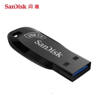 闪迪U盘CZ410闪存盘256G便携小巧USB3.0接口商务优盘简约黑色