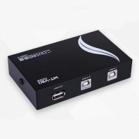 迈拓维矩1A2B 2进一出 手动 USB打印共享器2口
