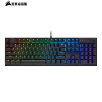 美商海盗船 K60 RGB 机械键盘 游戏键盘有线键