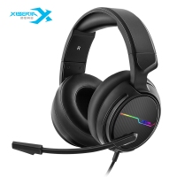 西伯利亚V20 3.5接口 电脑游戏吃鸡耳机听声辨位头戴式大耳罩包耳舒适7.1声...