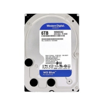 WD西部数据 蓝盘 6TB SATA 5400转256MB 台式机械硬盘