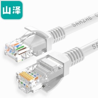 山泽（SAMZHE）ZW-005高速超五类网线0.5米（贝吉色）