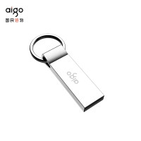 爱国者（aigo）16GB USB2.0 U盘 U210 金属U盘 车载U盘 银色