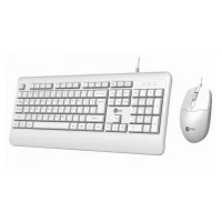 联想来酷 CM104 白色 USB 有线套装