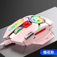剑圣一族【L10PRO粉色】机械游戏鼠标