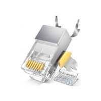 长城CS173 40/罐 RJ45 七类万兆屏蔽两件式水晶头（燕尾夹）送护套 家装、装修工程款