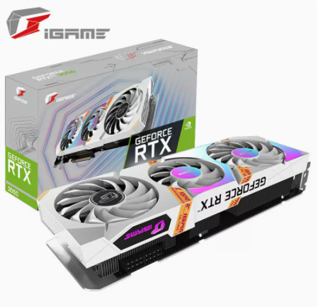 七彩虹 iGame RTX3050 Ultra W OC 8G白色 （3风扇）台式机电脑游戏独立显卡