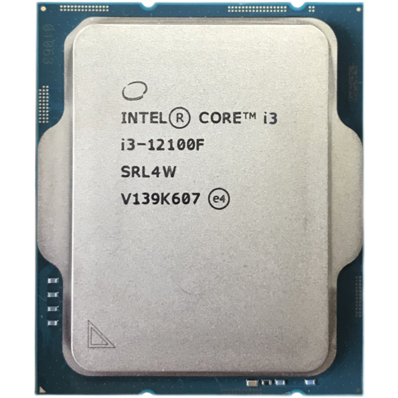 Intel/英特尔 I3 12100F 散片 CPU 12代