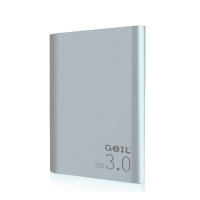 金邦移动硬盘3.0 E191 500G 金属版银色/黑色