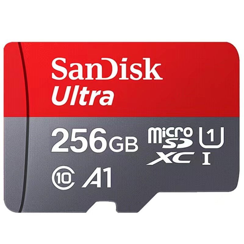 闪迪tf卡A1 256g （红灰） 150M/S高速手机内存卡