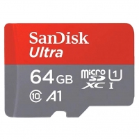 闪迪tf卡A1 64g （红灰） 140M/S高速手机内存卡