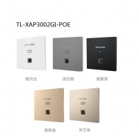 TP-LINK TL-XAP3002GI-PoE AX3000双频千兆86型AP无线 面板WIFI6