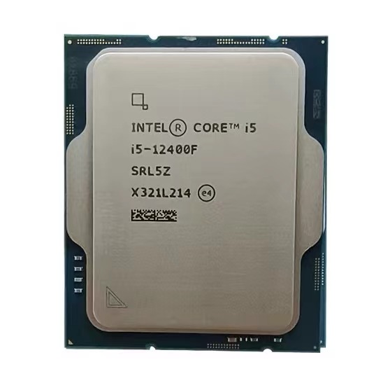 intel/英特尔12代酷睿i5-12400F处理器电脑CPU散片