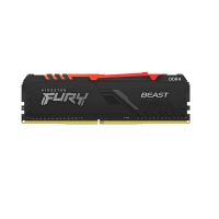 金士顿 FURY 8GB DDR4 3600 RGB灯条 台式机内存条 Beast野兽系列