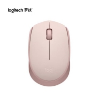 罗技（Logitech）M172 玫瑰粉 无线鼠标 办公鼠标左右手适用 双侧防滑纹理