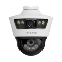 TP-LINK TL-IPC669-A4 双路 300万 抢球联动 全彩 双摄像头 室外防水