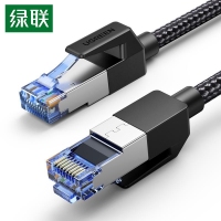 绿联80430-1.5米 八类Cat8棉网万兆网络连接线