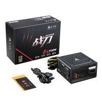 金河田战刀EX750W 黑色 铜牌认证 电源80PLUS