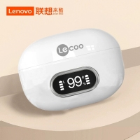 联想来酷EW307 白色 蓝牙耳机耳夹式