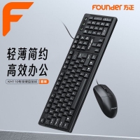 FOUNder 方正-KM110 有线键鼠套装